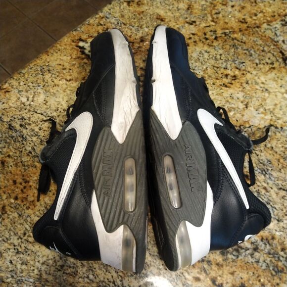 Nike Air Max Excee, CD4165-001, Black White, Mens Running Shoes, Size 13 - Picture 7 of 12